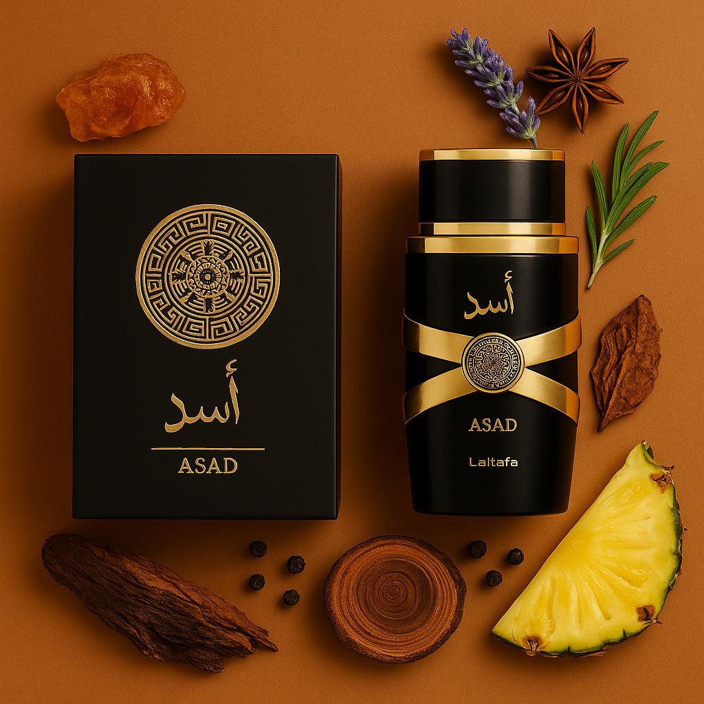Perfume Masculino Assad Lattafa 100ml